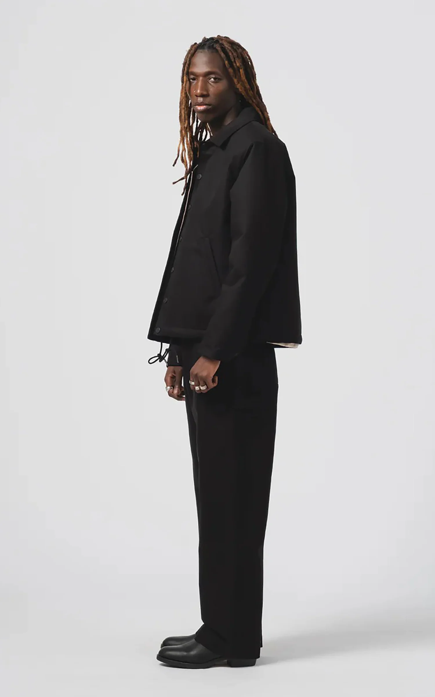 Eat Dust Dago Jacket Nebraska Cotton Black - Image 10