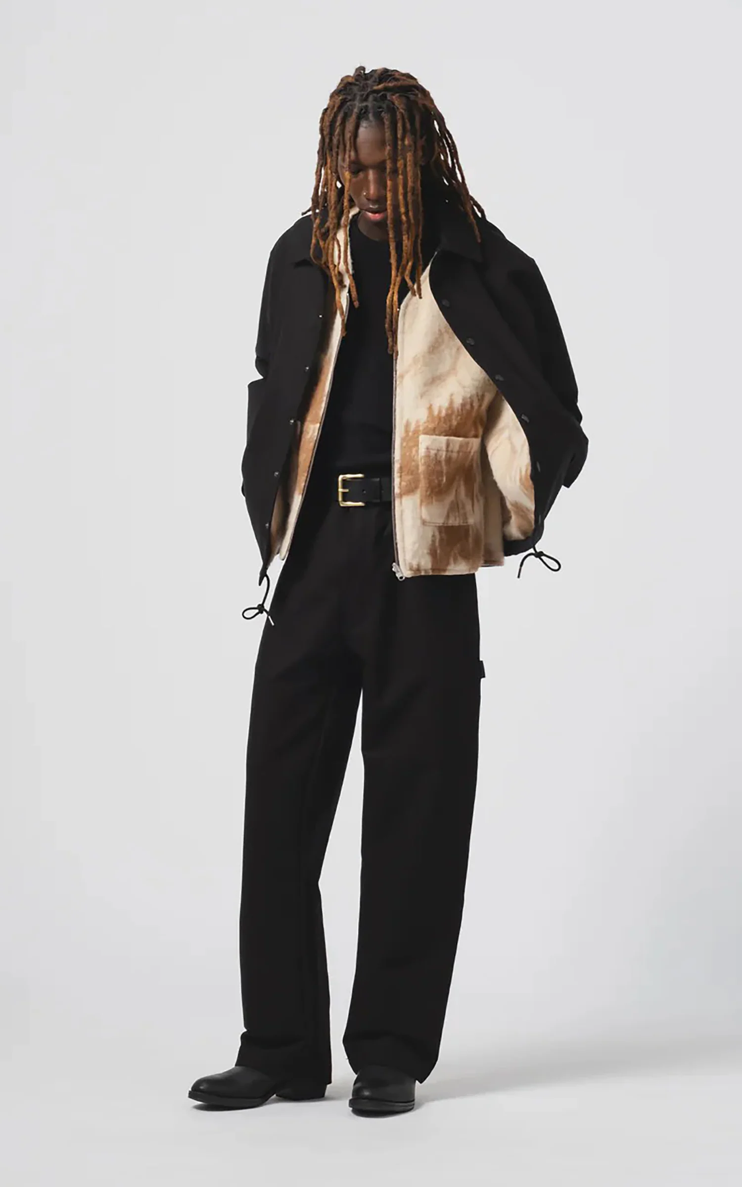 Eat Dust Dago Jacket Nebraska Cotton Black - Image 6