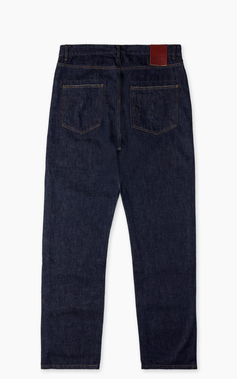 Eat Dust Fit 36 Loose Oversized Heavy Selvedge Denim Indigo Blue 14oz - Image 3