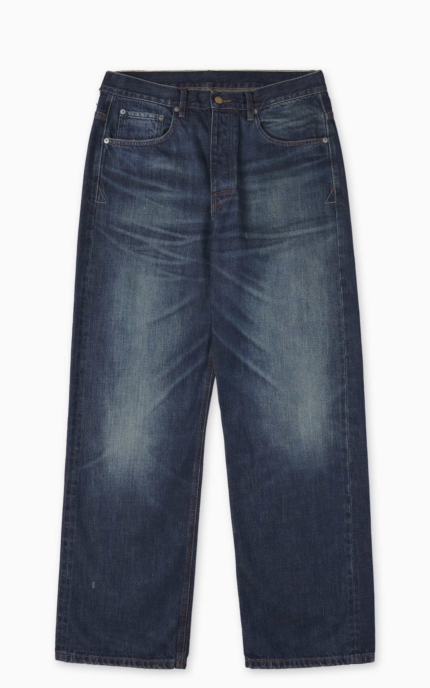 Eat Dust Fit 53 FL Heavy Selvedge Denim Indigo Super Worn Out