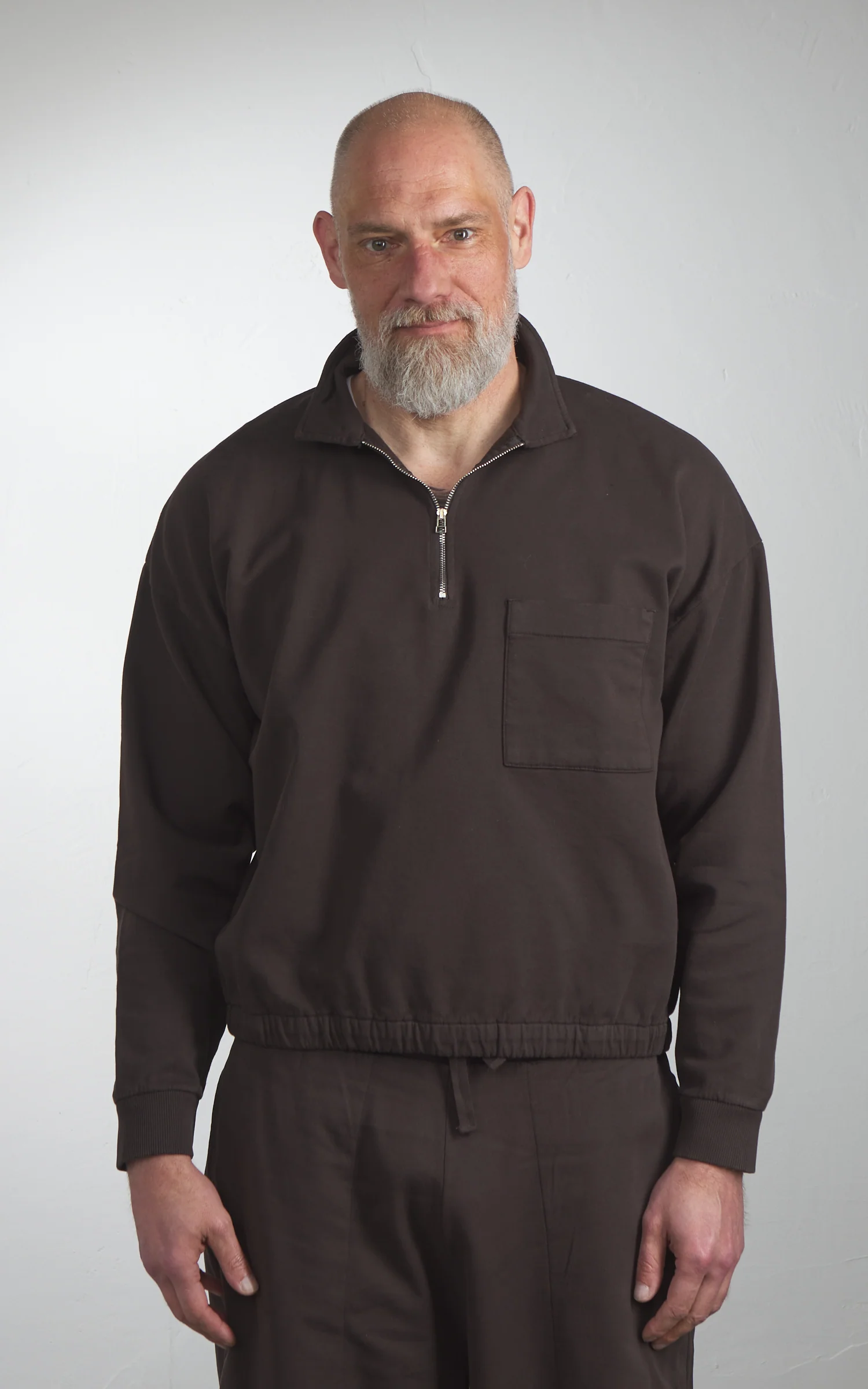 Eat Dust Nevada Sweater Twill Jersey Coffee Brown - Image 2