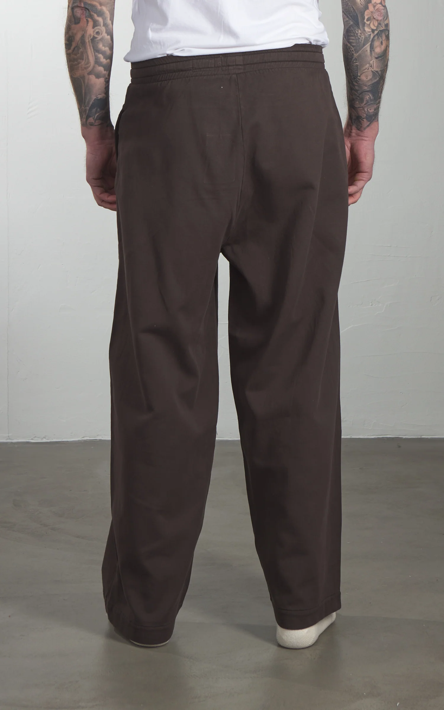 Eat Dust Reformer Pants Twill Jersey Coffee Brown - Image 5