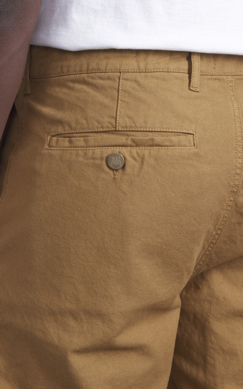 Eat Dust Service Chino Pant Garage Cotton Sand - Image 7
