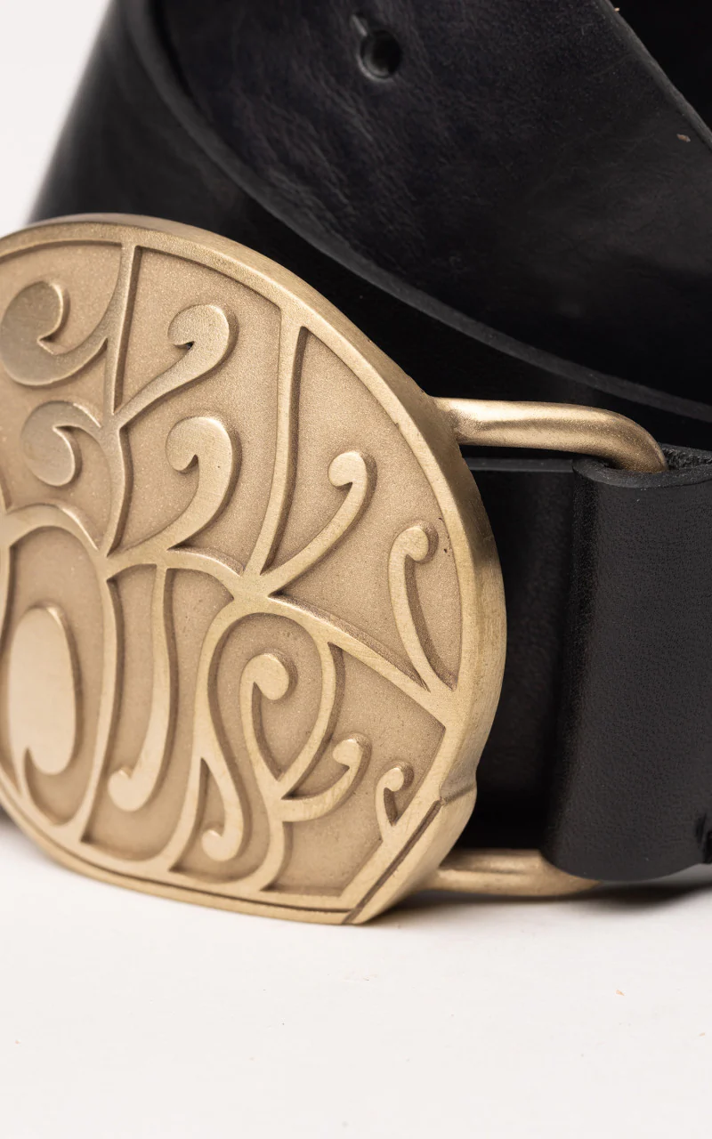 Eat Dust Skull Logo Belt Black - Image 5