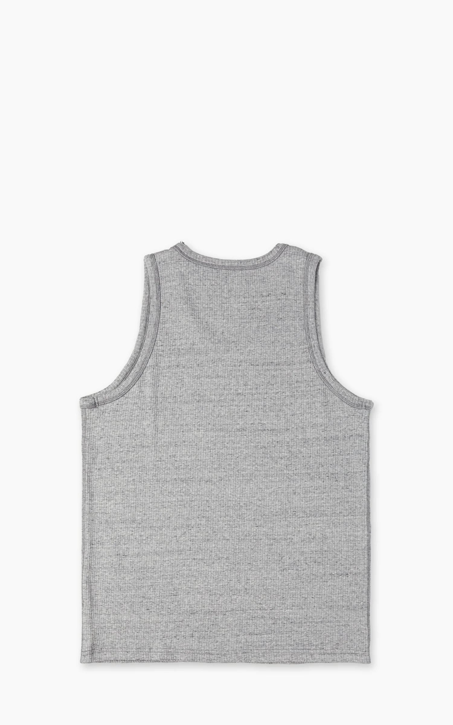Eat Dust Tank Top Military Rib Grey Melange - Image 3