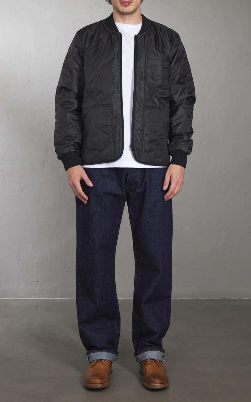 Eat Dust Type 2 Frostbite Quilted Nylon Jacket Black - Image 4