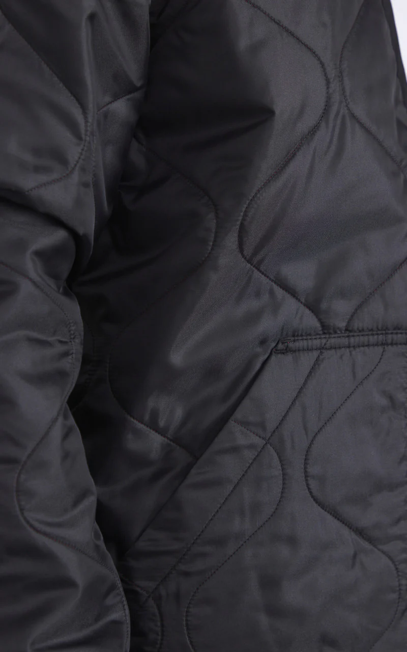 Eat Dust Type 2 Frostbite Quilted Nylon Jacket Black - Image 6