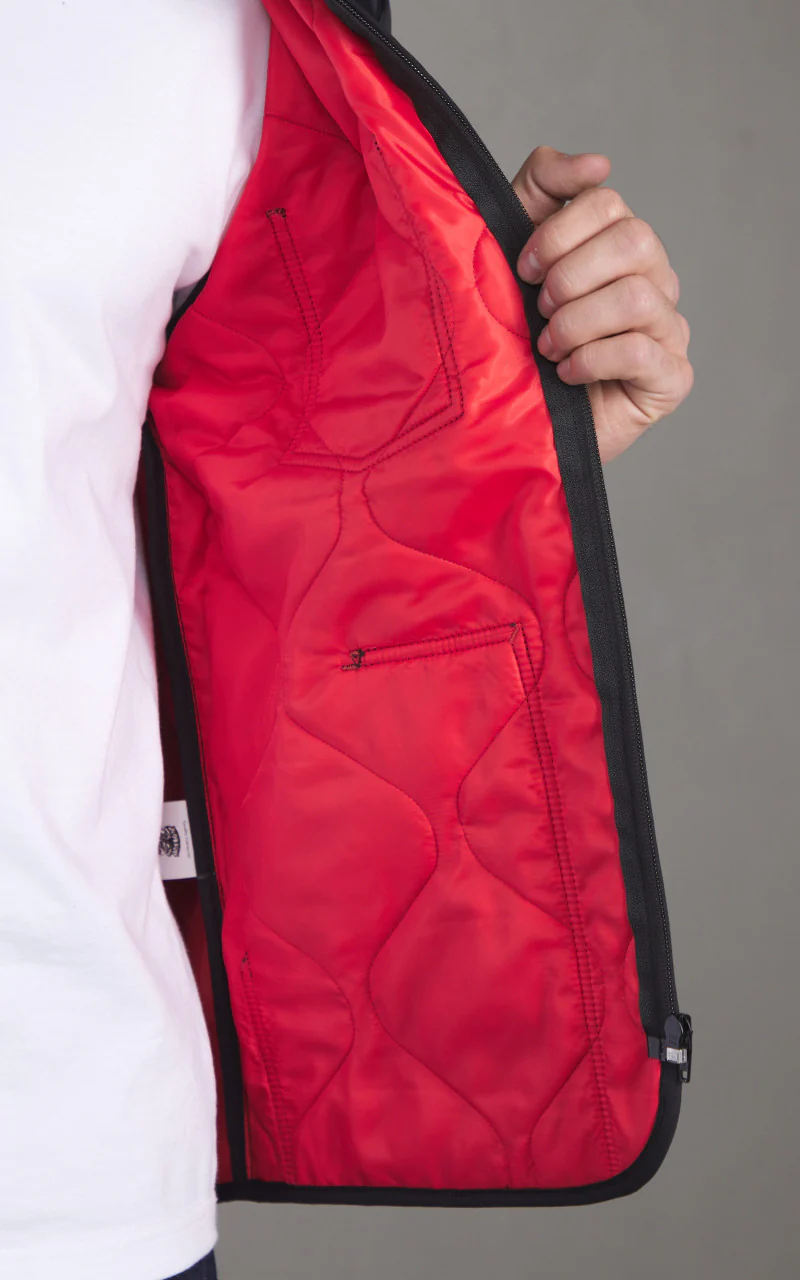 Eat Dust Type 2 Frostbite Quilted Nylon Jacket Black - Image 7