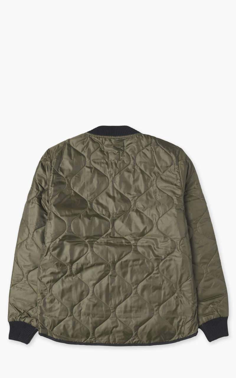 Eat Dust Type 2 Frostbite Quilted Nylon Jacket Khaki - Image 3