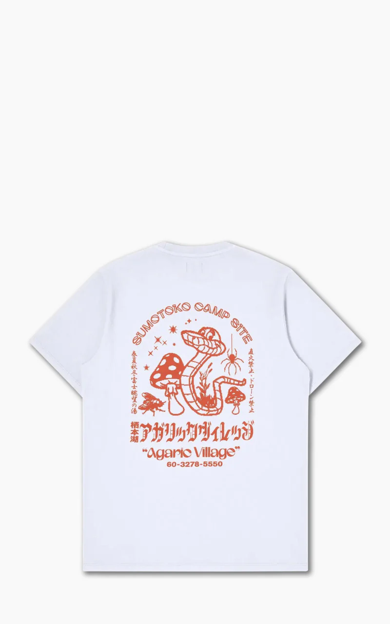 Edwin Agaric Village T-Shirt White - Image 3