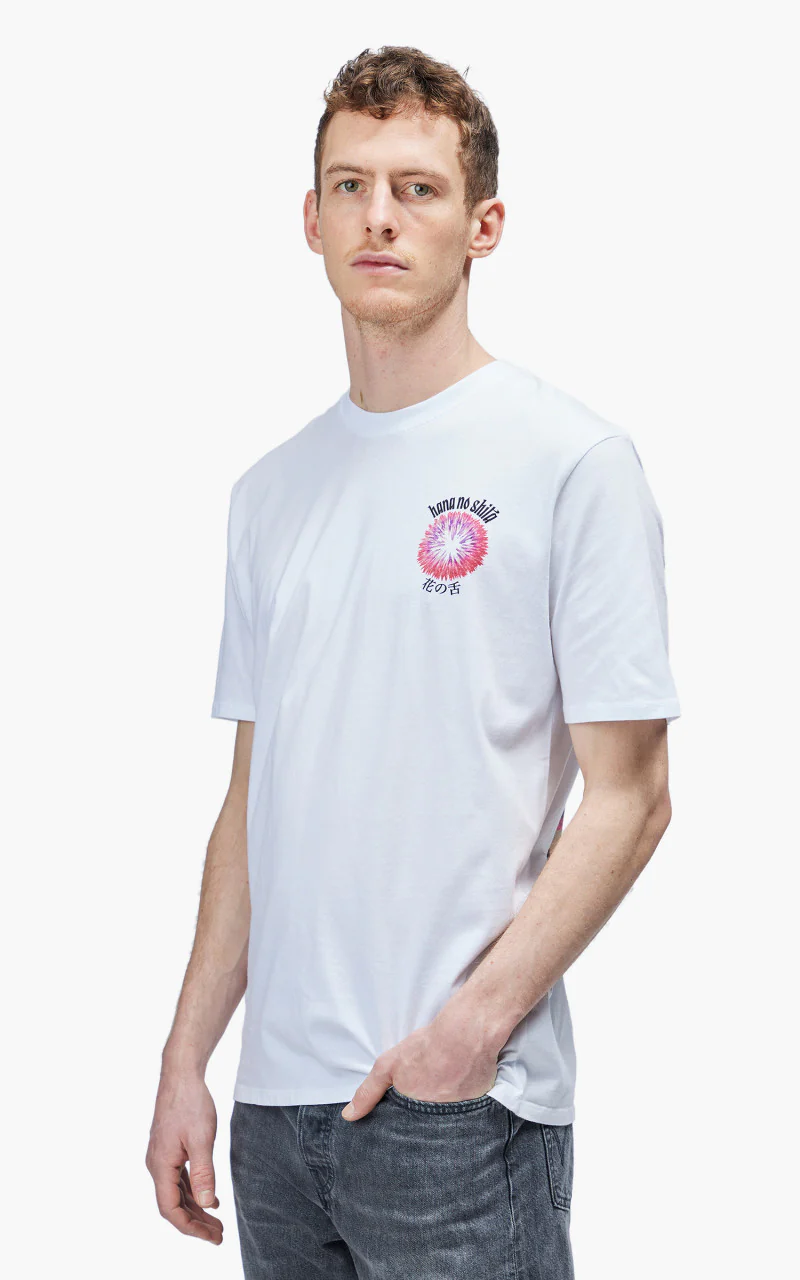 Edwin Hana No Shita T-Shirt White - Image 4