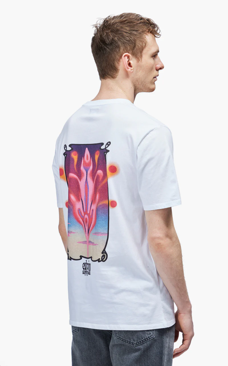 Edwin Hana No Shita T-Shirt White - Image 5