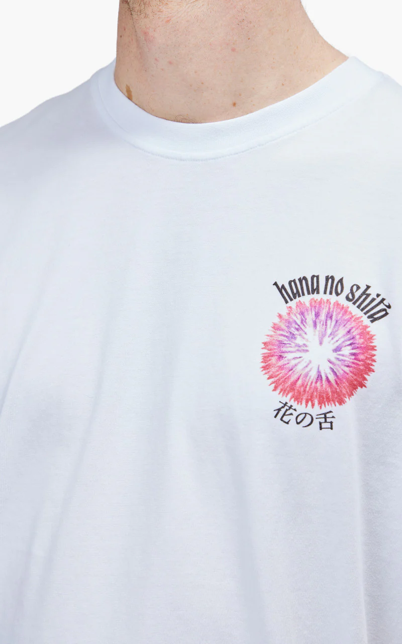 Edwin Hana No Shita T-Shirt White - Image 8