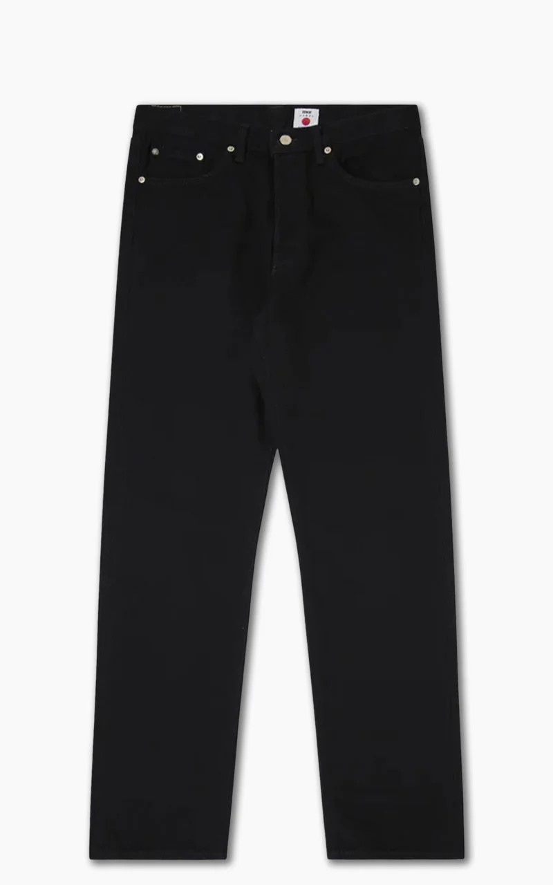 Edwin Loose Straight "Made in Japan" Kaihara Denim Black 13oz