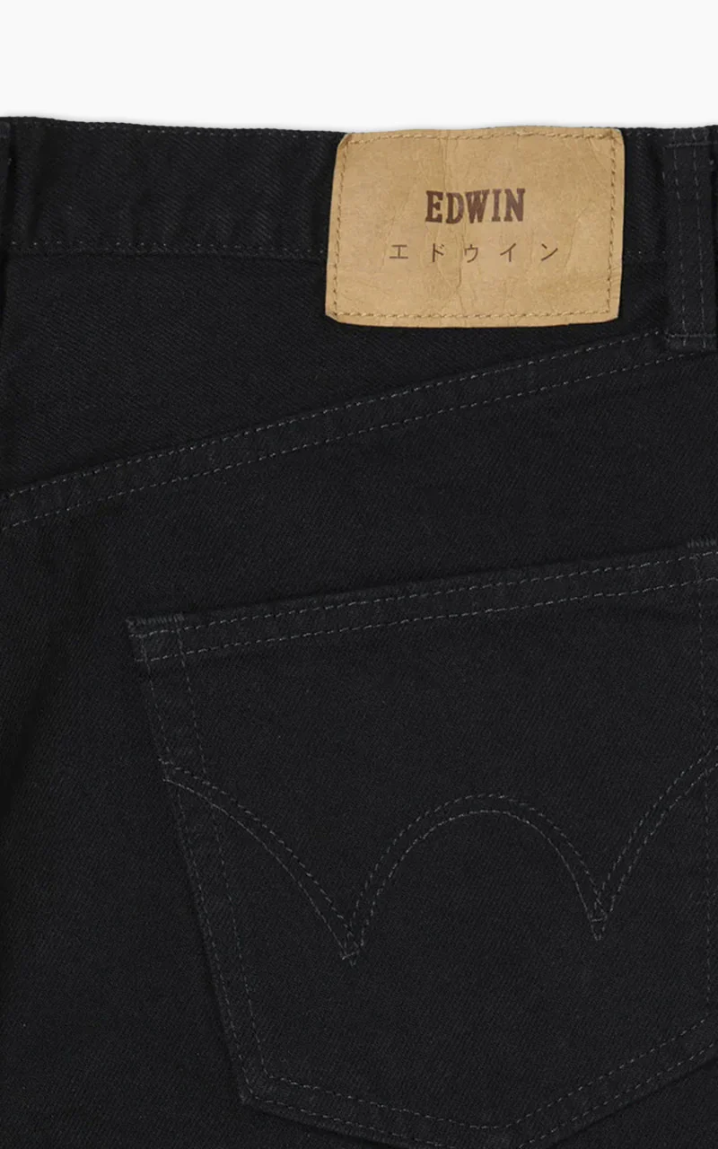 Edwin Loose Straight "Made in Japan" Kaihara Denim Black 13oz - Image 7