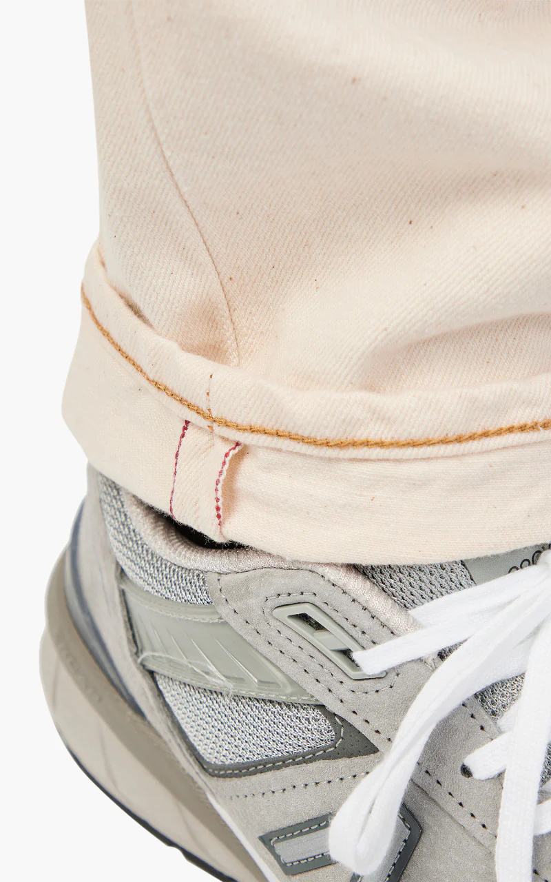 Edwin Loose Tapered Kaihara Natural Red Selvage Denim 13oz - Image 5