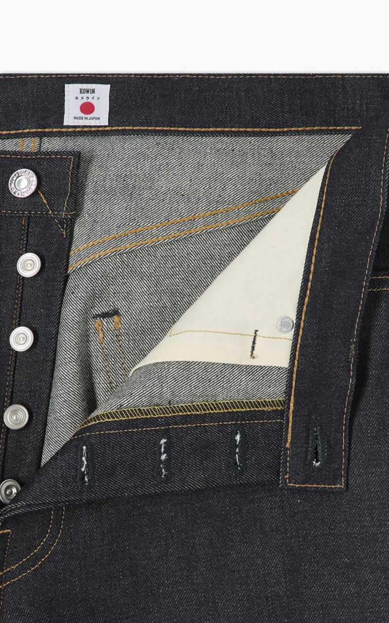 Edwin Loose Tapered "Made in Japan" Kaihara 13.5oz Dark Pure Indigo - Image 7