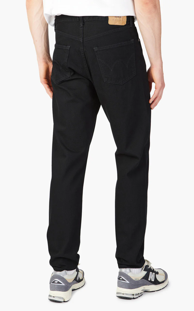 Edwin Loose Tapered "Made in Japan" Kaihara Denim Black 13oz - Image 10