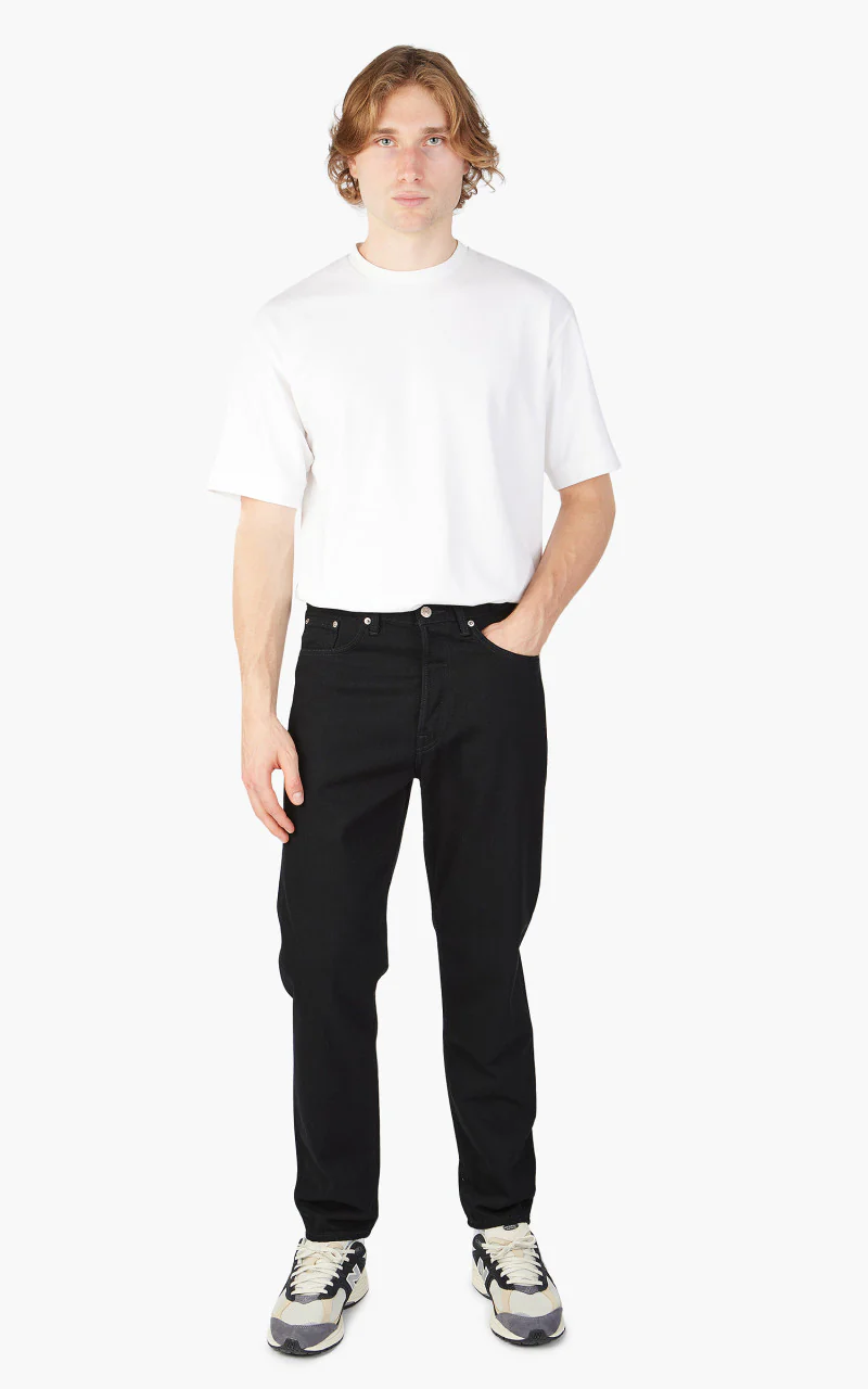 Edwin Loose Tapered "Made in Japan" Kaihara Denim Black 13oz - Image 2