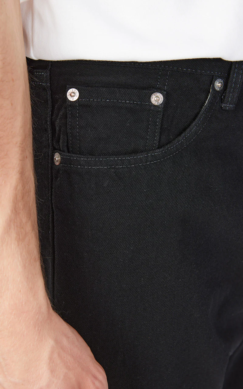 Edwin Loose Tapered "Made in Japan" Kaihara Denim Black 13oz - Image 9
