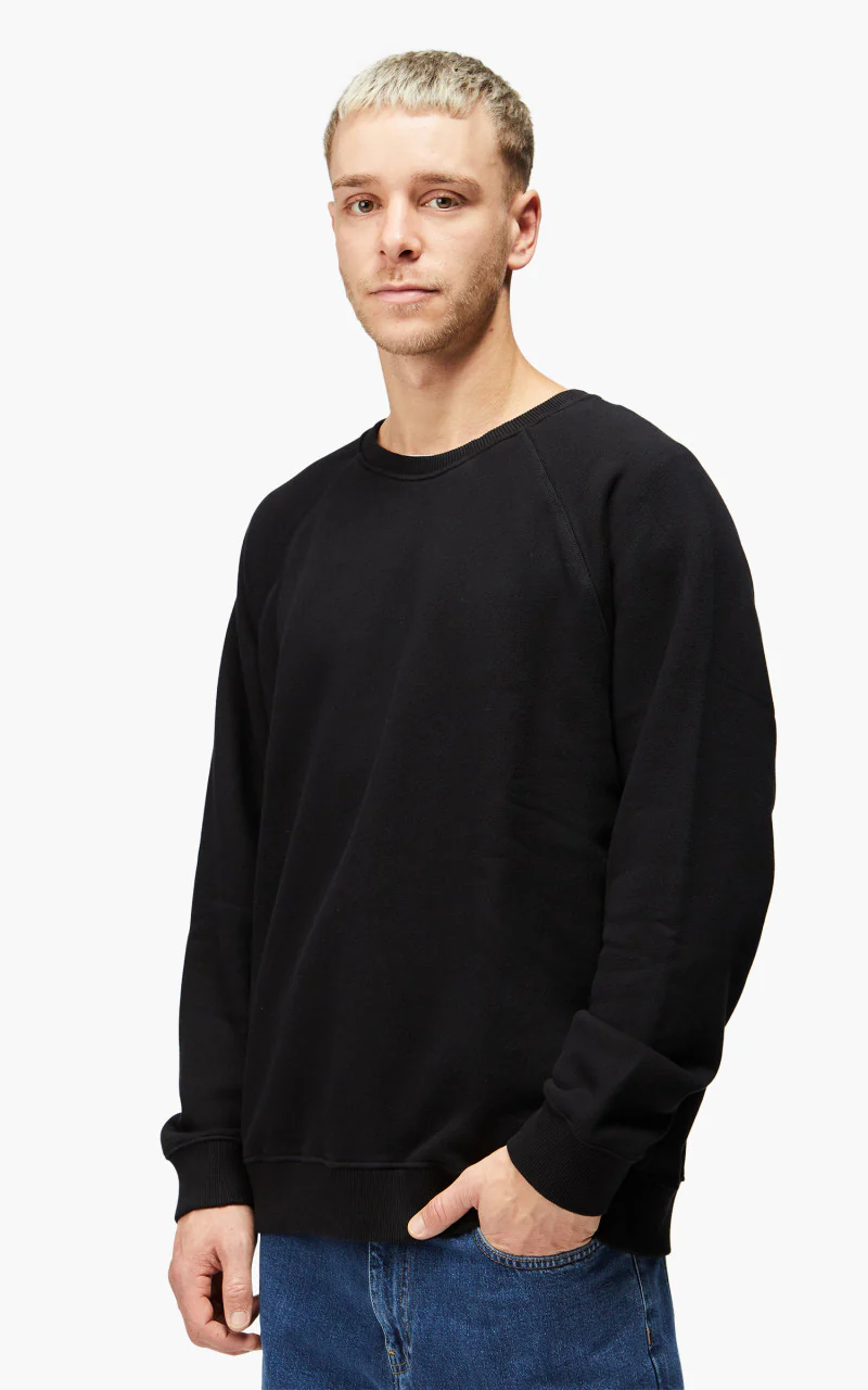 Edwin Mood Sweat Heavy Felpa Black - Image 5