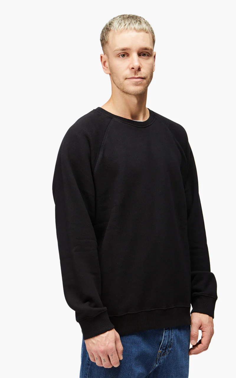 Edwin Mood Sweat Heavy Felpa Black - Image 6