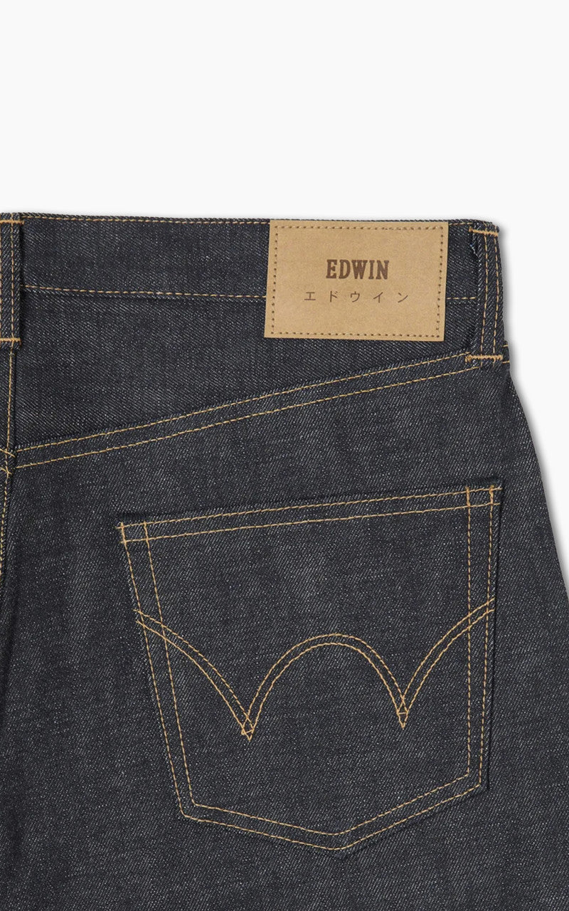 Edwin Regular Tapered Jeans "Made in Japan" Kaihara 13.5oz Dark Pure Indigo - Image 6