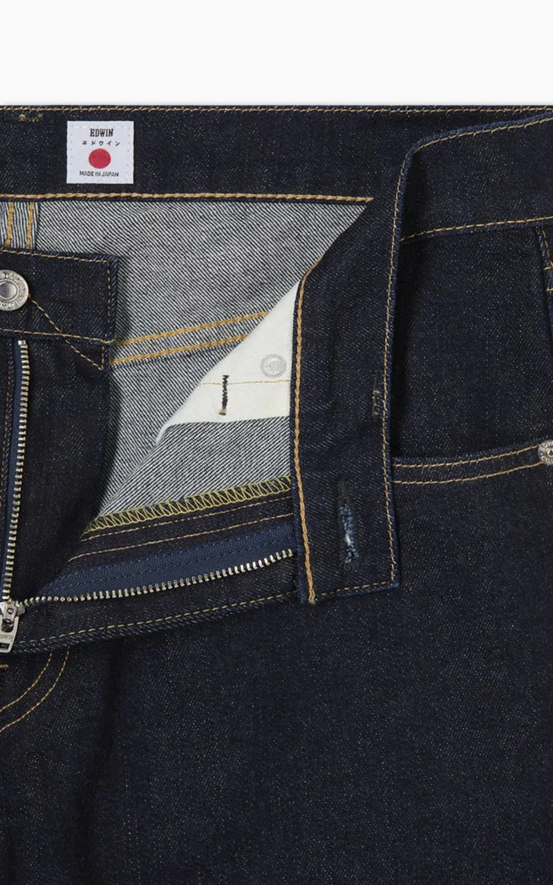 Edwin Regular Tapered Jeans "Made in Japan" Kaihara Pure Indigo 13oz - Image 5