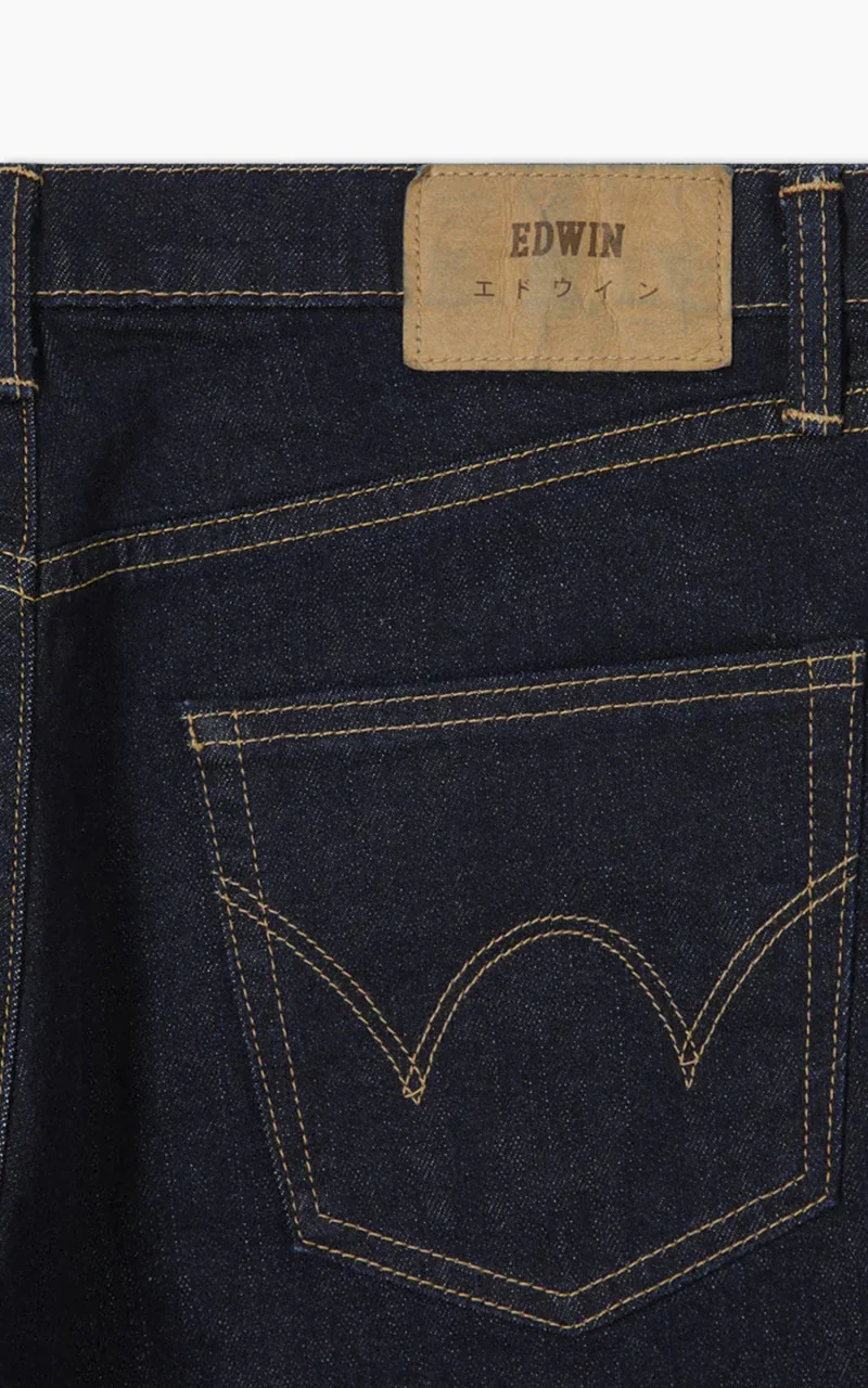 Edwin Regular Tapered Jeans "Made in Japan" Kaihara Pure Indigo 13oz - Image 7