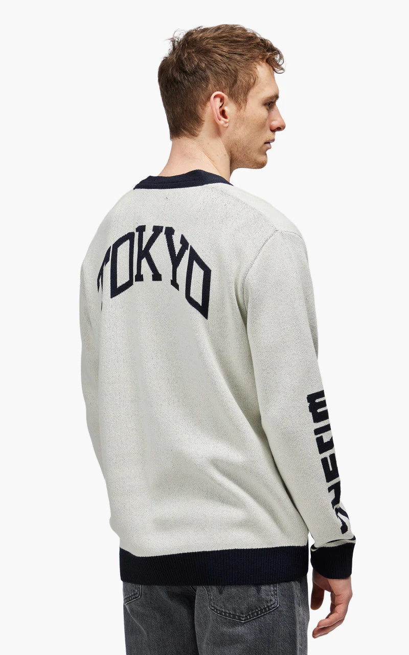 Edwin Shogi Cardigan Off White - Image 4