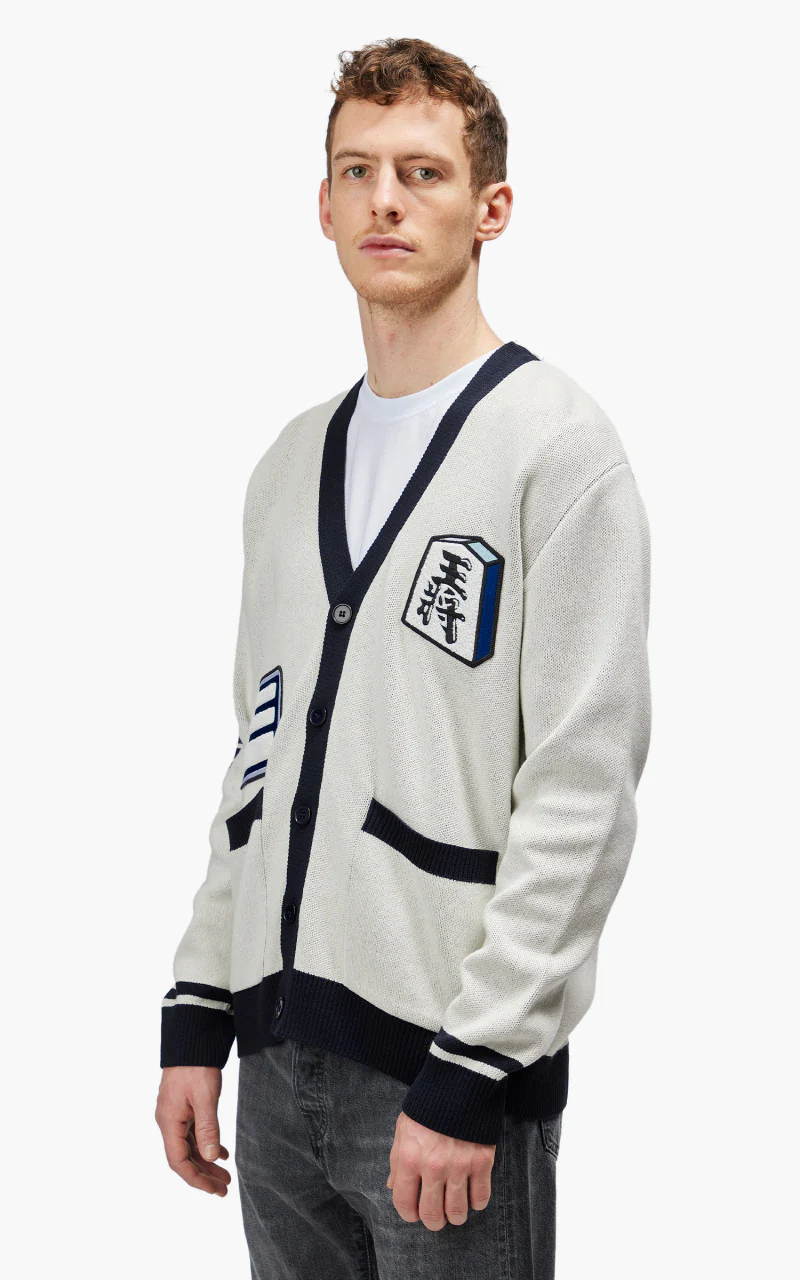 Edwin Shogi Cardigan Off White - Image 5