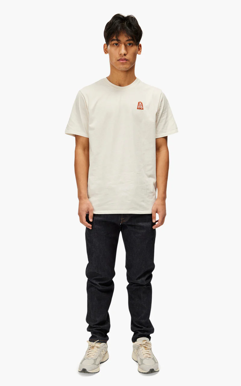 Edwin Shogi TS Single Jersey T-Shirt Whisper White - Image 2