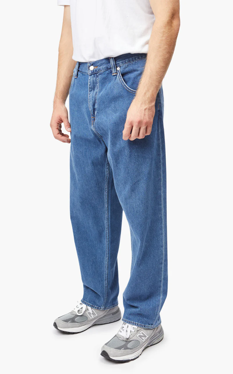 Edwin Tyrell Pant Nicola Blue Denim Blue Light Marble Wash 11.6oz - Image 4