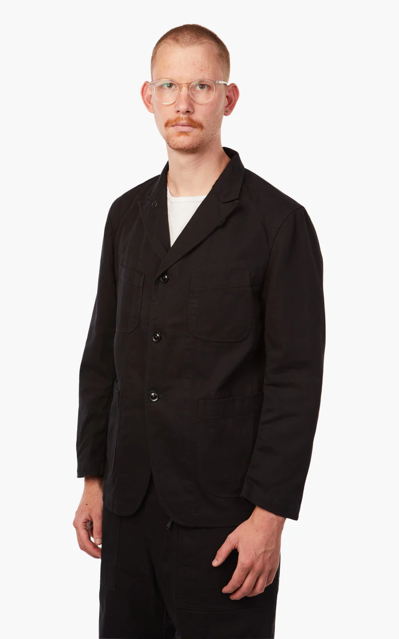 Engineered Garments Bedford Jacket Cotton Heavy Twill Black - Image 3