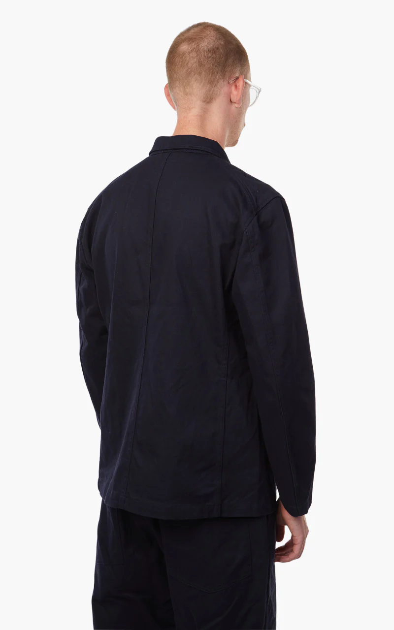 Engineered Garments Bedford Jacket Cotton Heavy Twill Dark Navy - Image 5