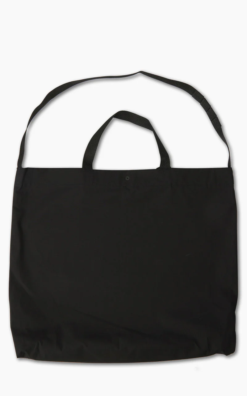 Engineered Garments Carry All Tote Cotton Duracloth Poplin Black - Image 2