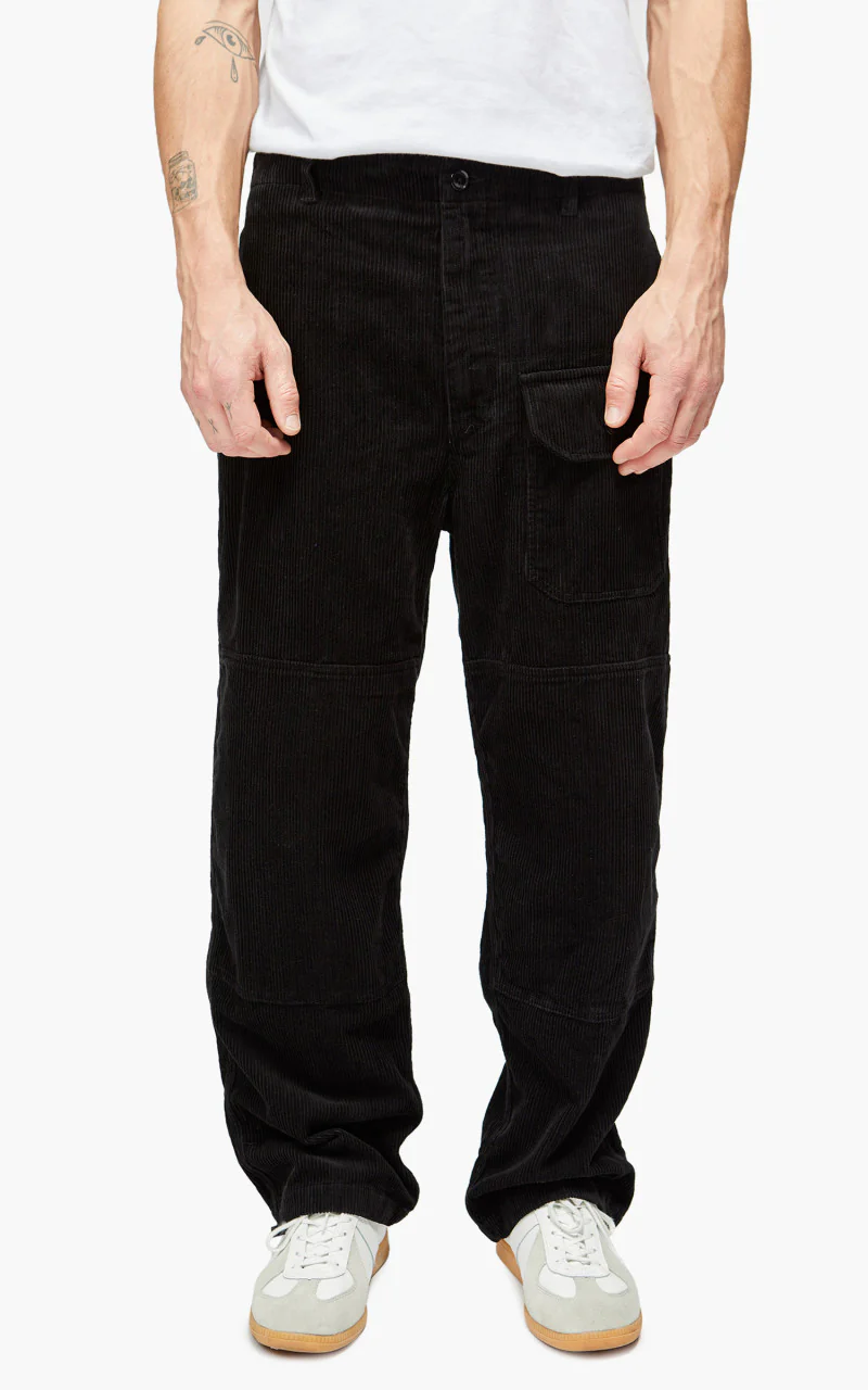 Engineered Garments Deck Pant 8 Wale Corduroy Black - Image 3