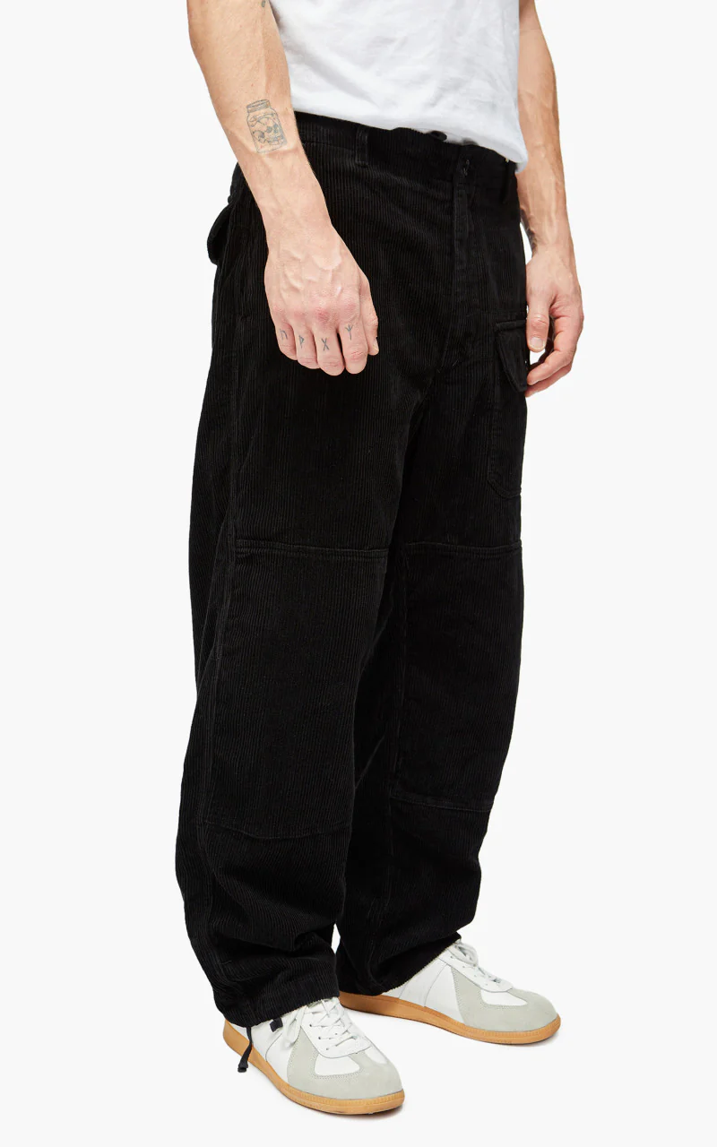 Engineered Garments Deck Pant 8 Wale Corduroy Black - Image 5