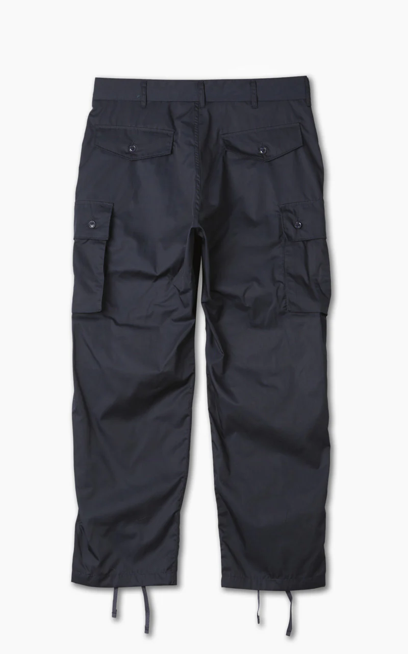 Engineered Garments FA Pant Feather PC Twill Dark Navy - Image 3