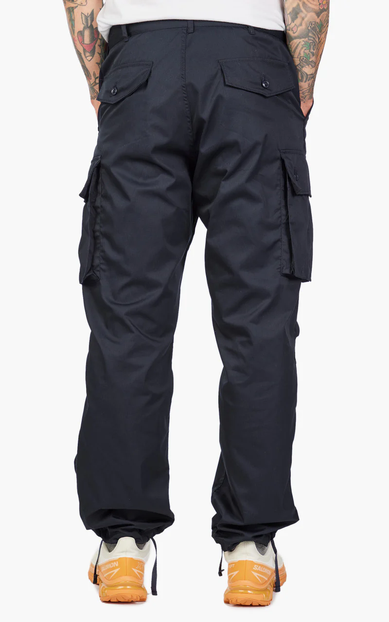 Engineered Garments FA Pant Feather PC Twill Dark Navy - Image 7