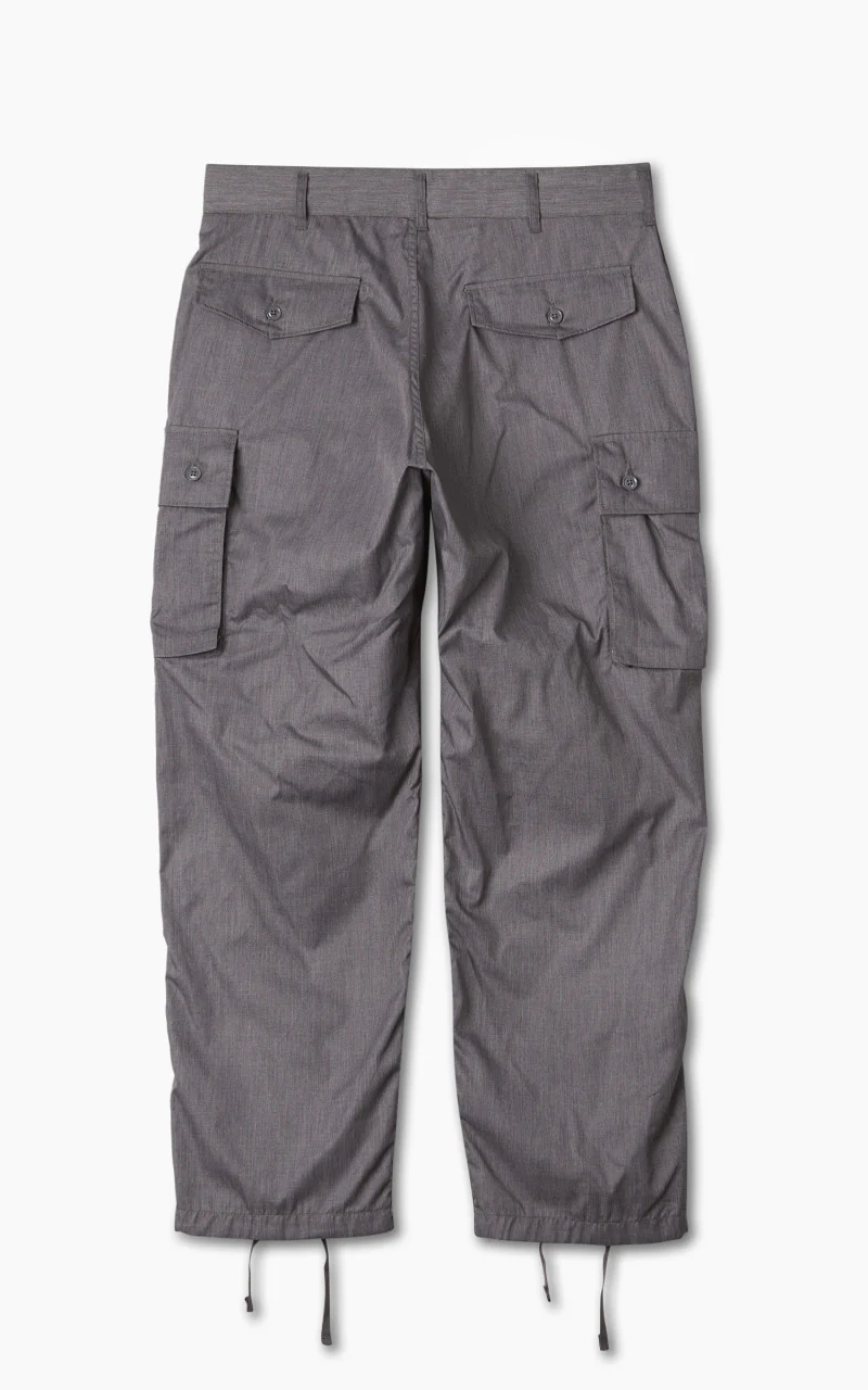 Engineered Garments FA Pant Feather PC Twill Grey - Image 2