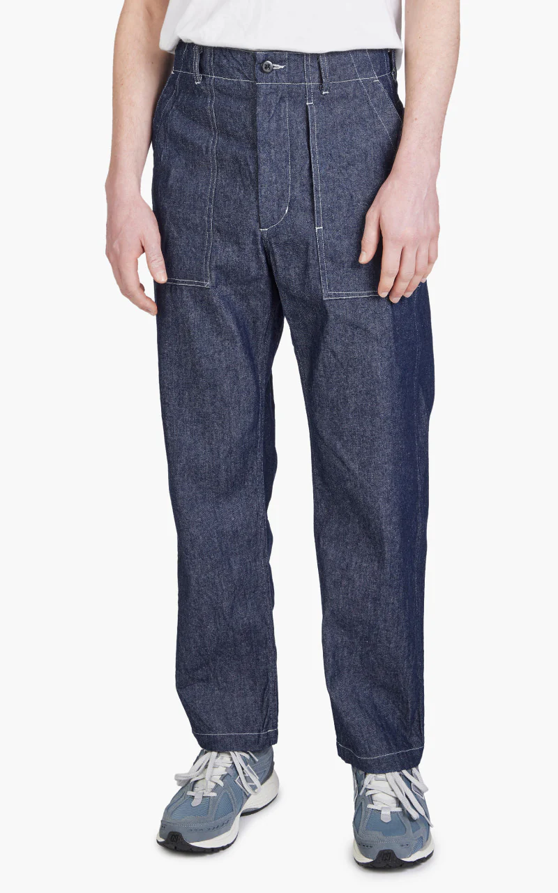 Engineered Garments Fatigue Pant 8oz Denim Indigo - Image 2