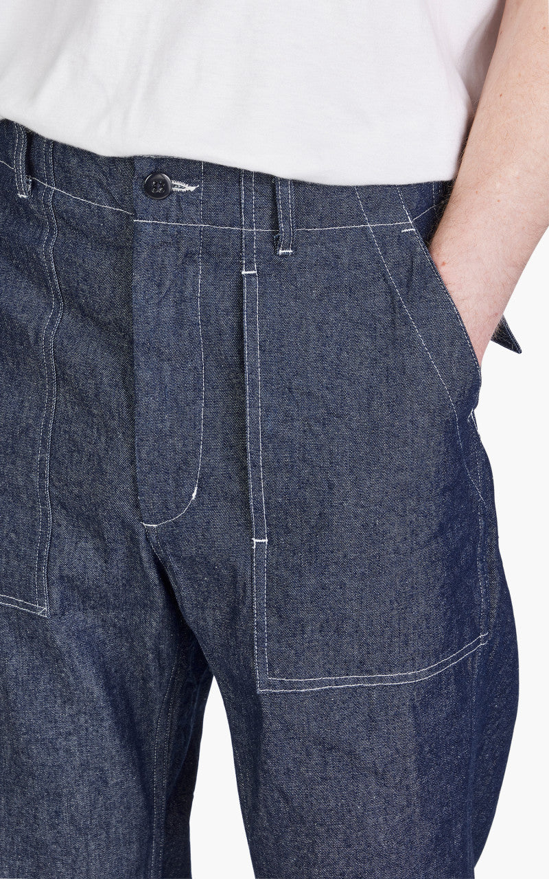 Engineered Garments Fatigue Pant 8oz Denim Indigo - Image 3