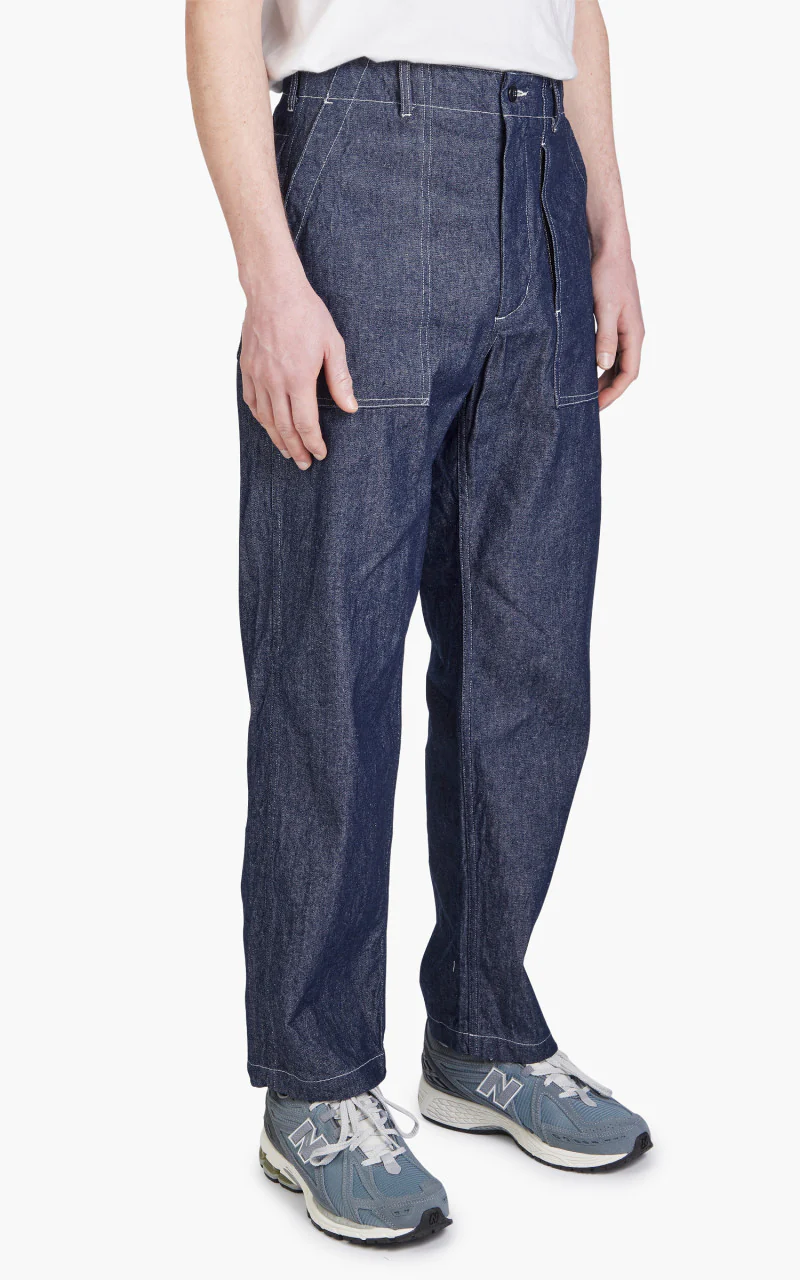 Engineered Garments Fatigue Pant 8oz Denim Indigo - Image 4