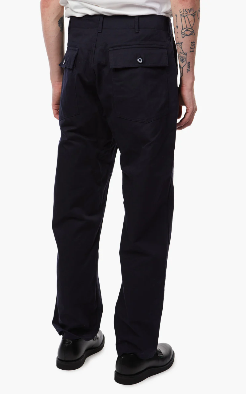 Engineered Garments Fatigue Pant Cotton Heavy Twill Dark Navy - Image 2
