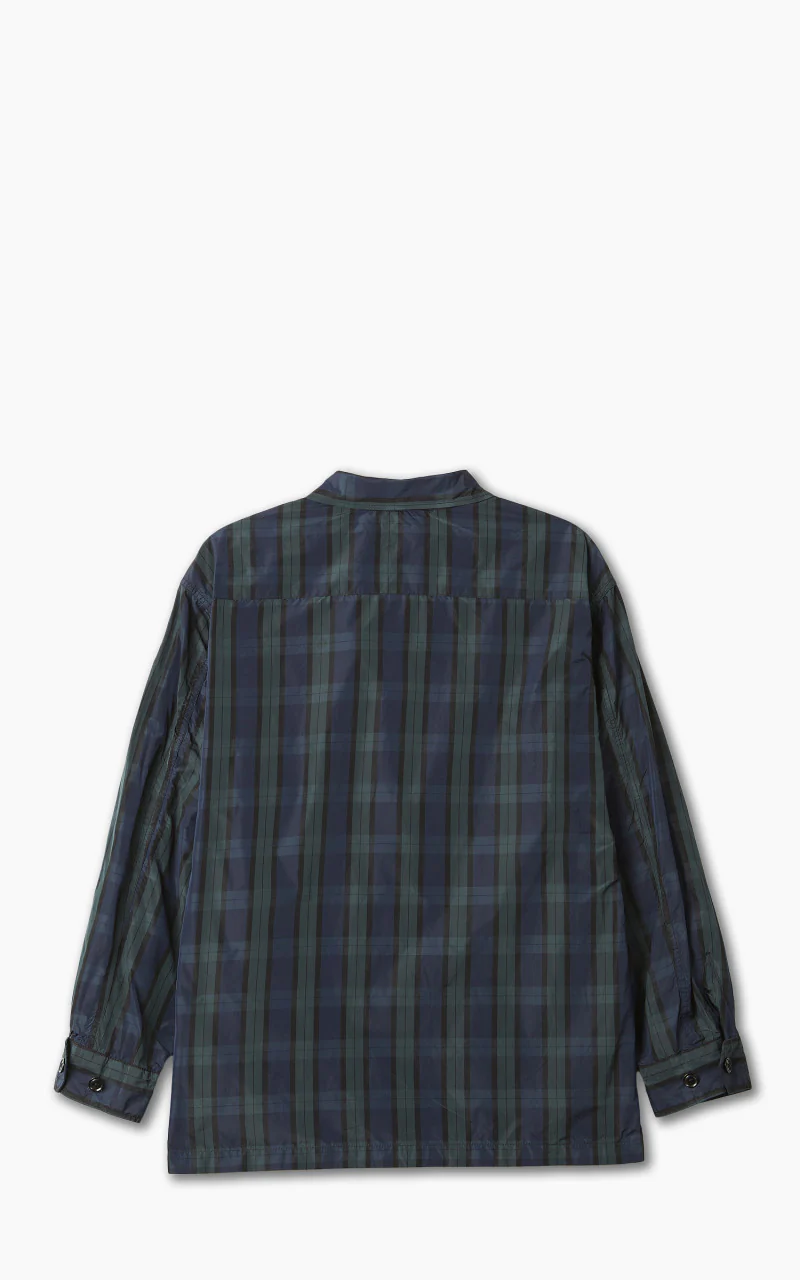 Engineered Garments Jungle Fatigue Jacket Crushed Taffeta Blackwatch - Image 3