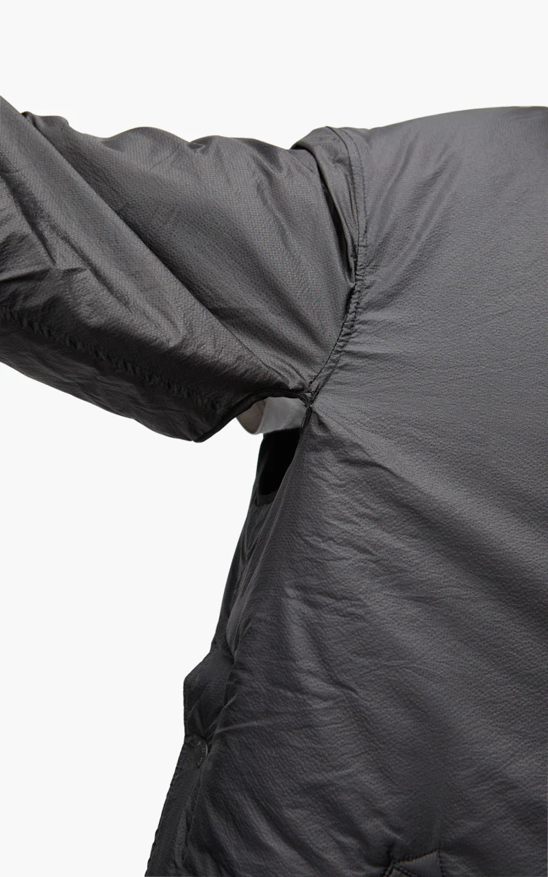 Engineered Garments Liner Jacket Nylon Micro Ripstop Black - Image 13
