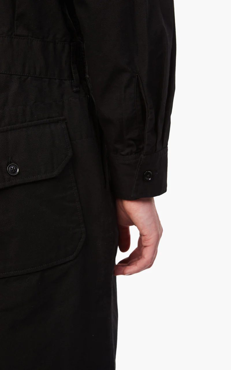 Engineered Garments Racing Suit Cotton Ripstop Black - Image 6