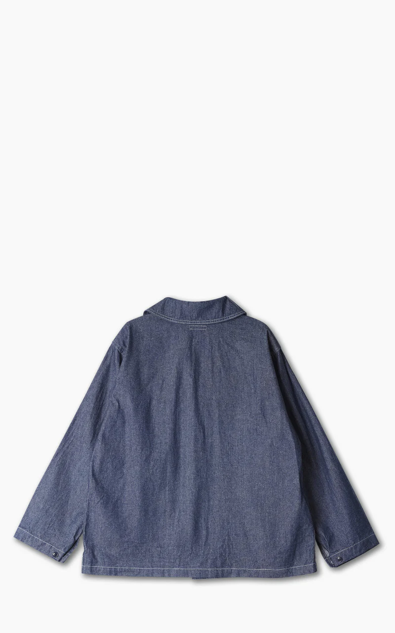 Engineered Garments Shawl Collar Utility Jacket Indigo - Image 7