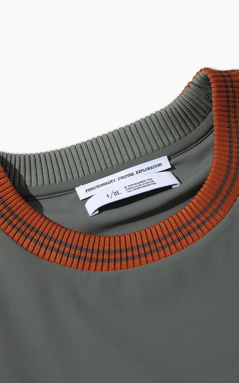 F/CE. Fast-Dry Festival T-Shirt Olive - Image 4